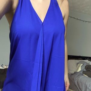 blue blouse